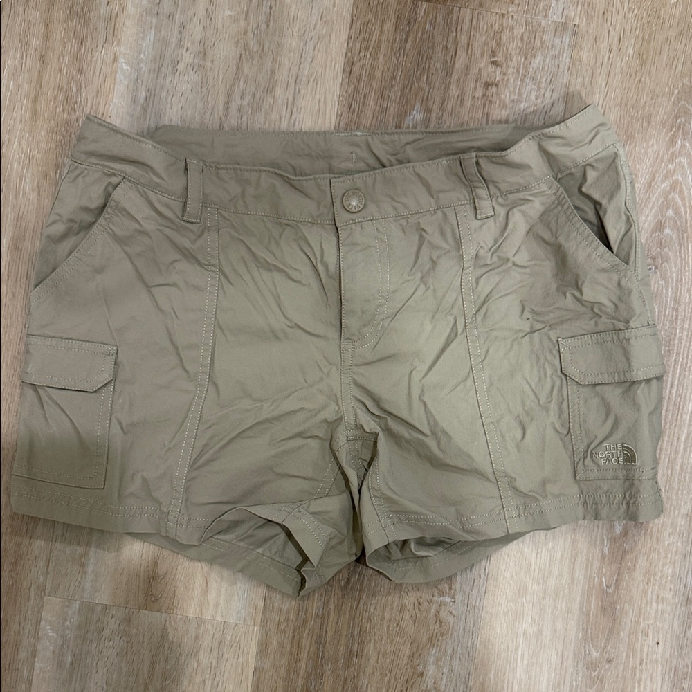 The North Face Women's Tan Cargo Shorts